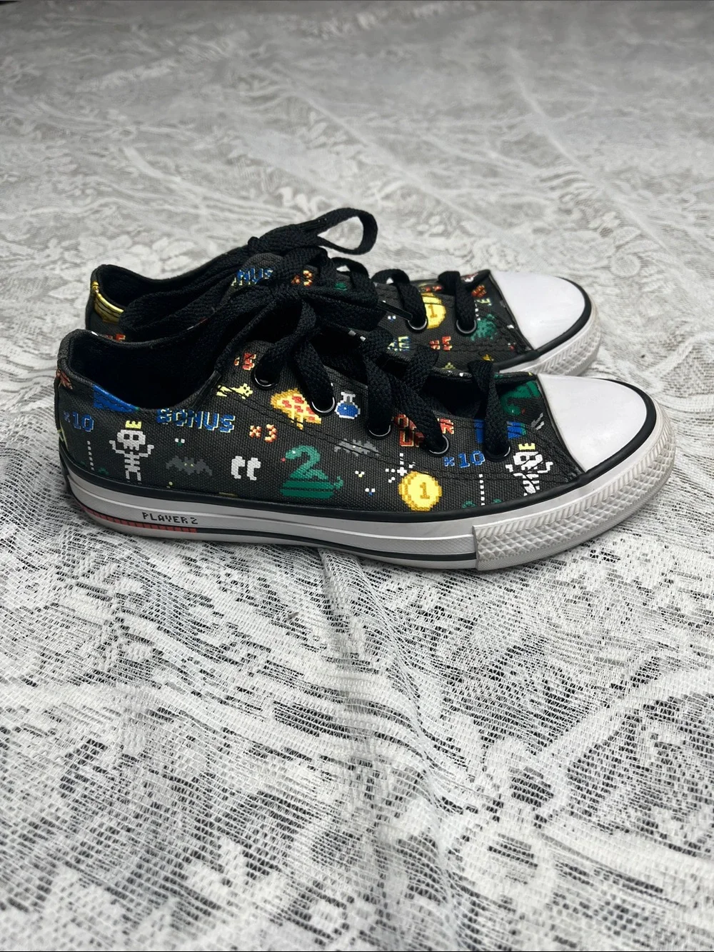Converse Gamer Chuck Taylor All Star Low Top Little Big Kids Size 1